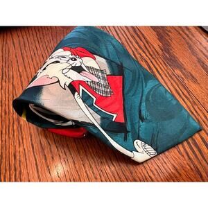 Brice Tie - Tom & Jerry Golfing Green Tie - 56" Length